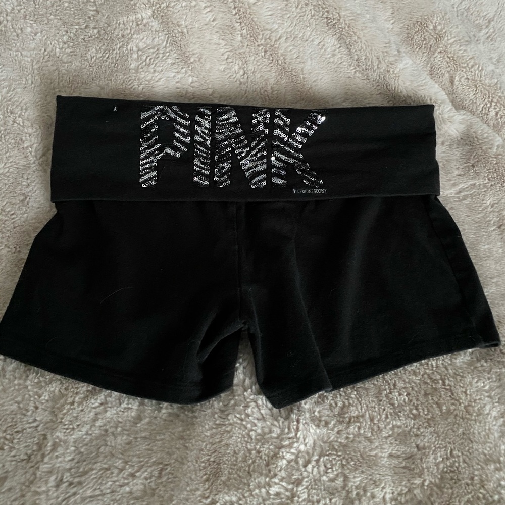 Pink Yoga Shorts